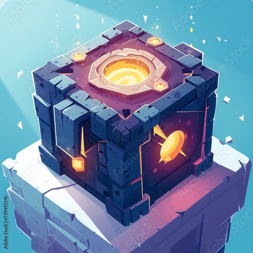 Treasure Chest Game Asset 📦 | Iconic Item for Adventure and RPG Games 🗝️✨