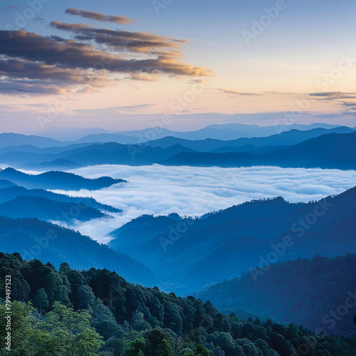 Clouds Over Rolling Hills