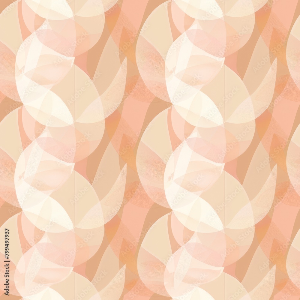 Abstract Pastel Leaves Pattern Background