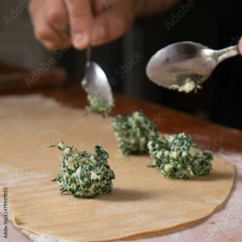 vegetables on a chopping board