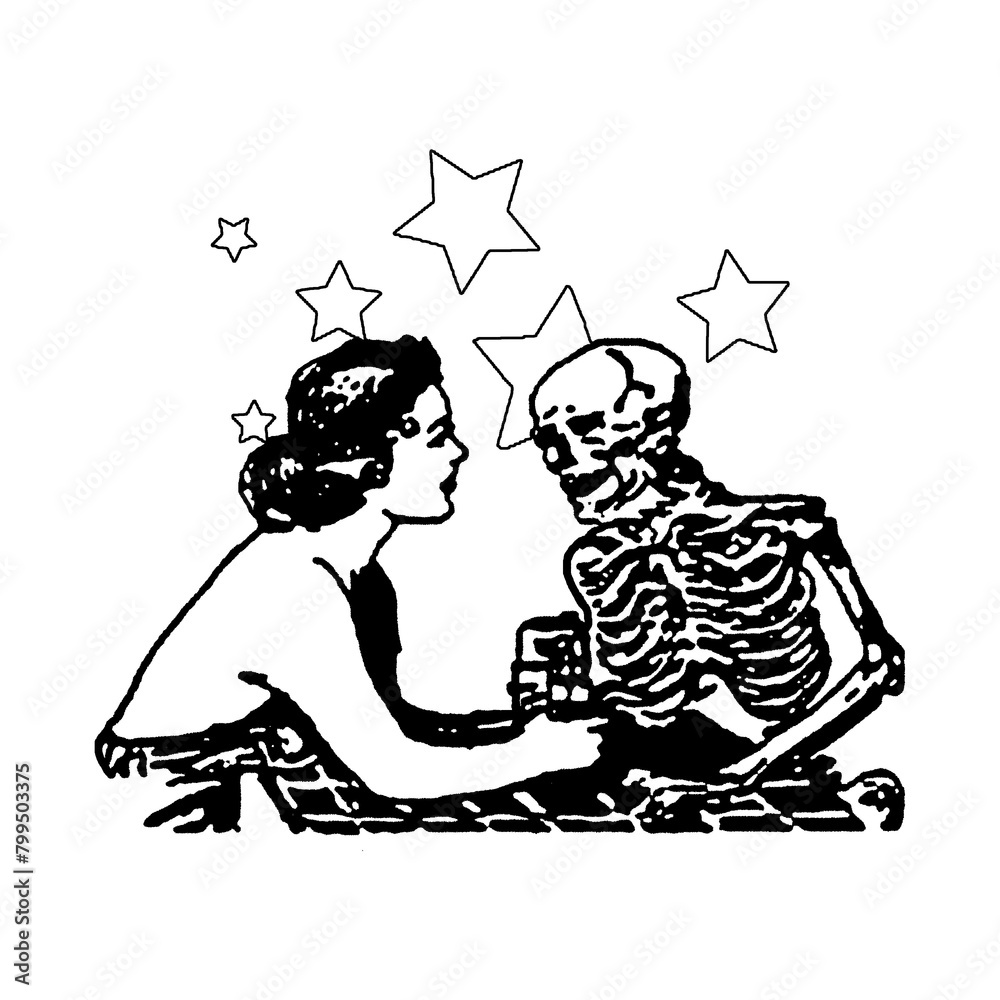 Skull in Love