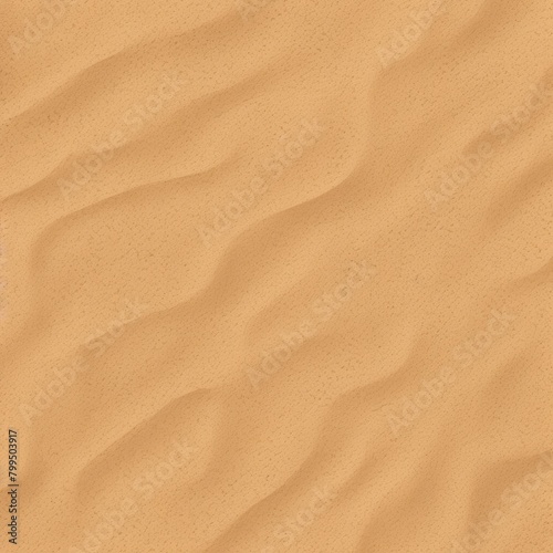 Tan sand background texture with copy space for text or product, flat lay seamless vector illustration pattern template for website banner, greeting card