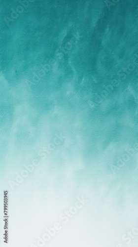 Teal and white gradient noisy grain background texture painted surface wall blank empty pattern with copy space for product design or text copyspace