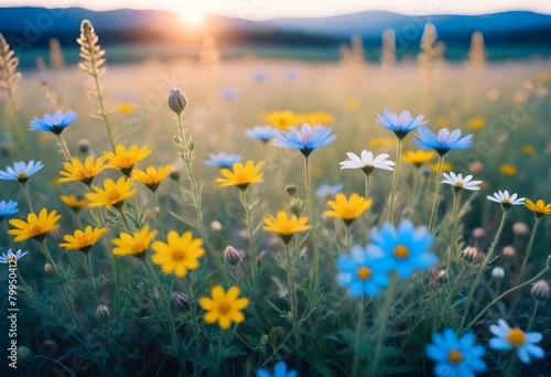 field of daisies