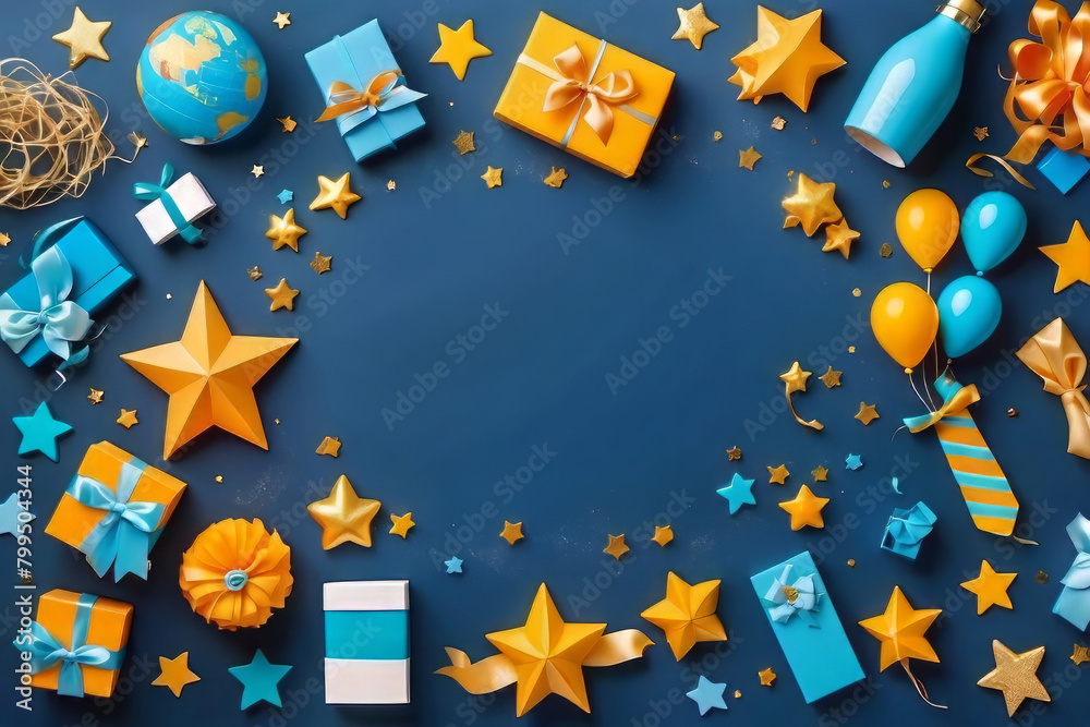 Celebrate Father's Day in style with this stunning Copyspace background that showcases beautiful decorations. Use it as your wallpaper template and make the day special for your dad. Don't wait Celebrate Father's Day in style with this stunning Copyspace background that showcases beautiful decorations. Use it as your wallpaper template and make the day special for your dad. Don't wait