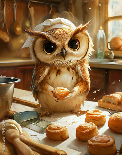 owl cooking