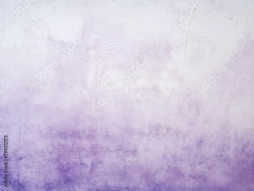 Violet and white gradient noisy grain background texture painted surface wall blank empty pattern with copy space for product design or text copyspace