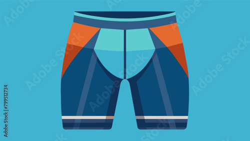 A pair of tingedge compression shorts designed to support and enhance athletic performance while still maintaining a fashionable appearance.. photo