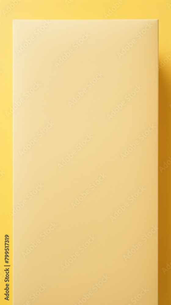 Yellow blank pale color gradation with dark tone paint on environmental-friendly cardboard box paper texture empty pattern with copy space for product