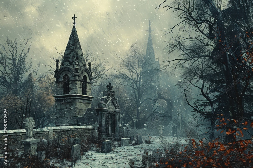 The silence of the cemetery is broken only by the whispers of the wind and the soft murmur of prayers. The silence of the cemetery is broken only by the whispers of the wind and the soft murmur of prayers.