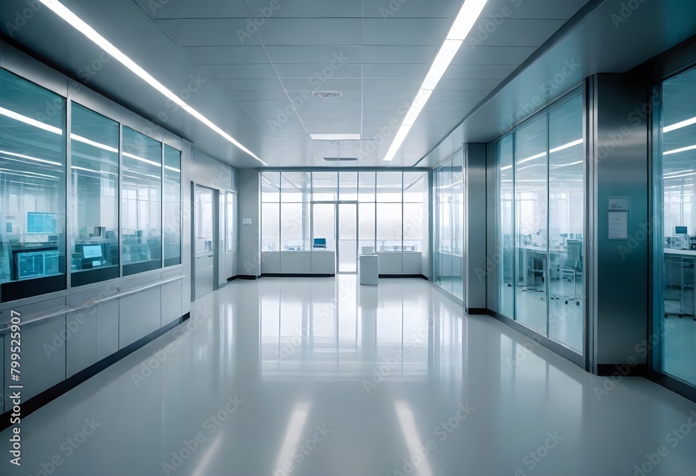 Obraz premium office corridor