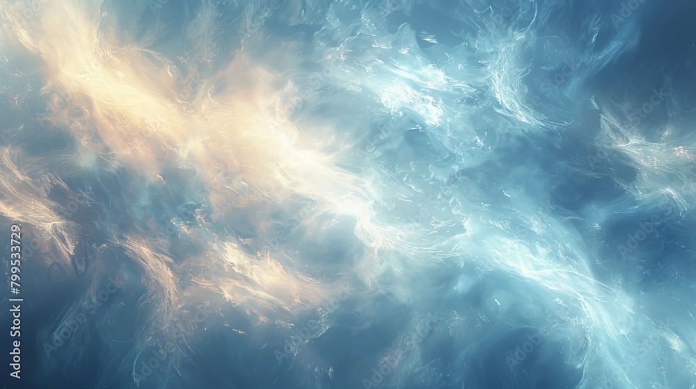 A dreamy soft light blue abstract background.