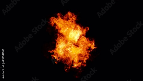 burning number 8, proress 4444 with alpha