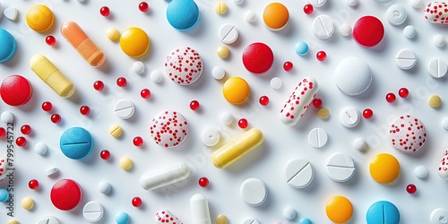 capsule medicine background