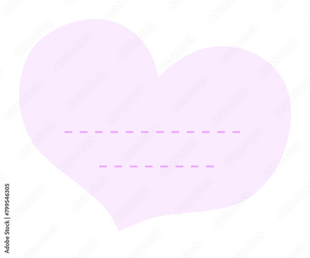 Heart Sticky Notes Heart Sticky Notes