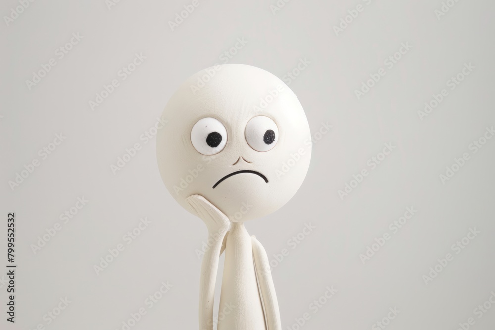 Sorrowful Citrus: A forlorn orange character with a downtrodden expression, evoking a sense of melancholy and introspection. Sorrowful Citrus: A forlorn orange character with a downtrodden expression, evoking a sense of melancholy and introspection.