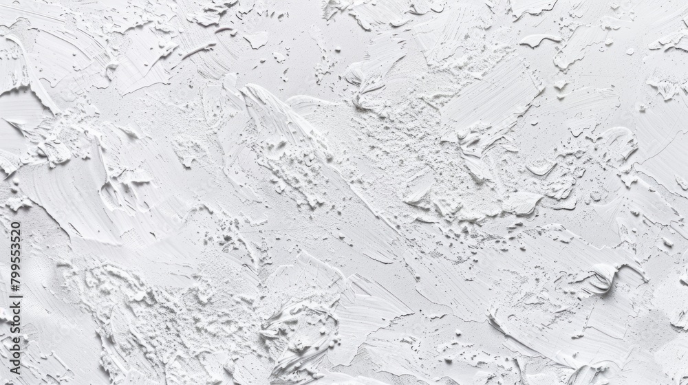 Fototapeta premium A white wall with a white paint splatter