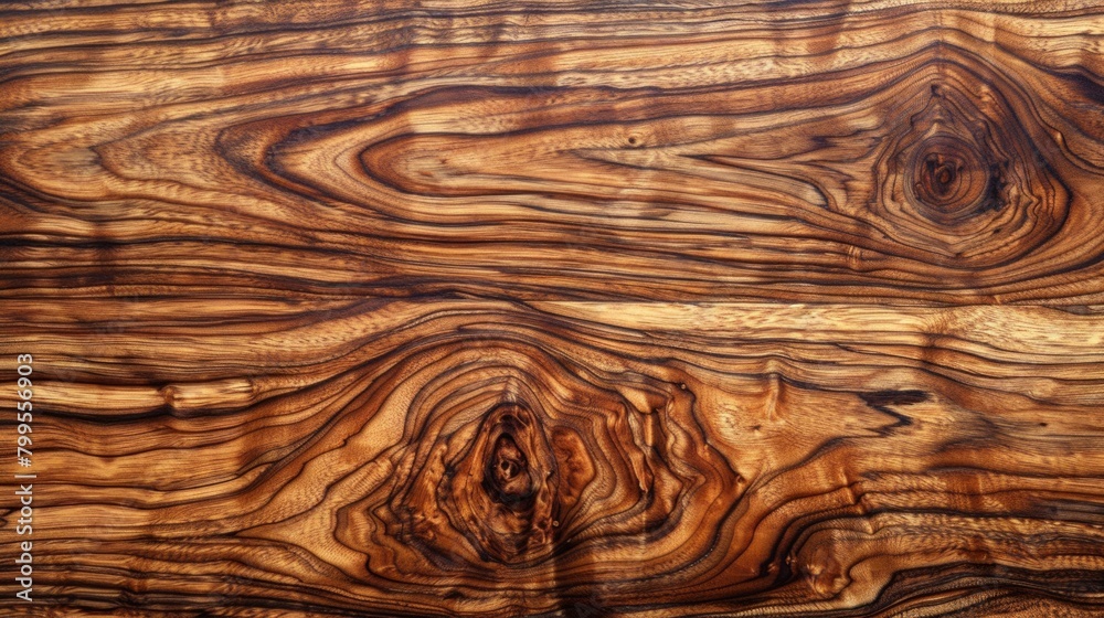 A piece of wood with a grain pattern that is very prominent