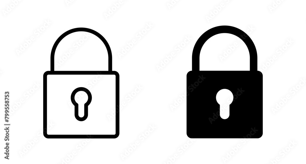 Lock icon vector isolated on white background. Encryption icon. Security symbol. Secure. Private Lock icon vector isolated on white background. Encryption icon. Security symbol. Secure. Private
