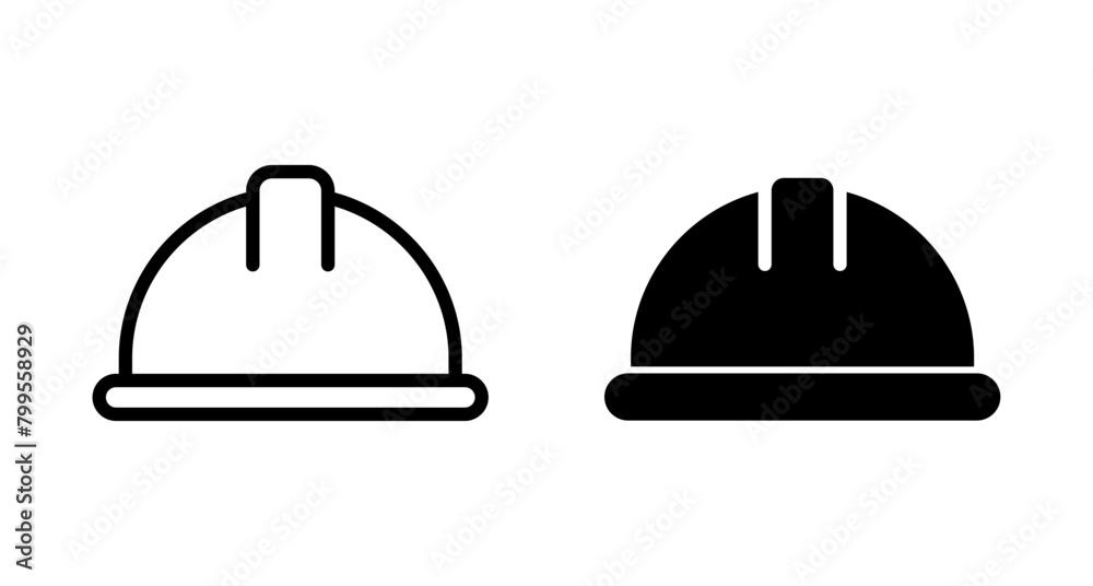 Helmet icon vector isolated on white background. Motorcycle helmets. Racing helmet. construction helmet icon. Safety helmet Helmet icon vector isolated on white background. Motorcycle helmets. Racing helmet. construction helmet icon. Safety helmet