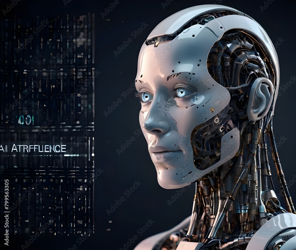 AI Artificial intelligence concept AI Artificial intelligence concept