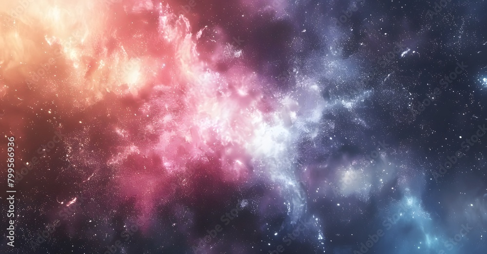 Fototapeta premium space galaxy background