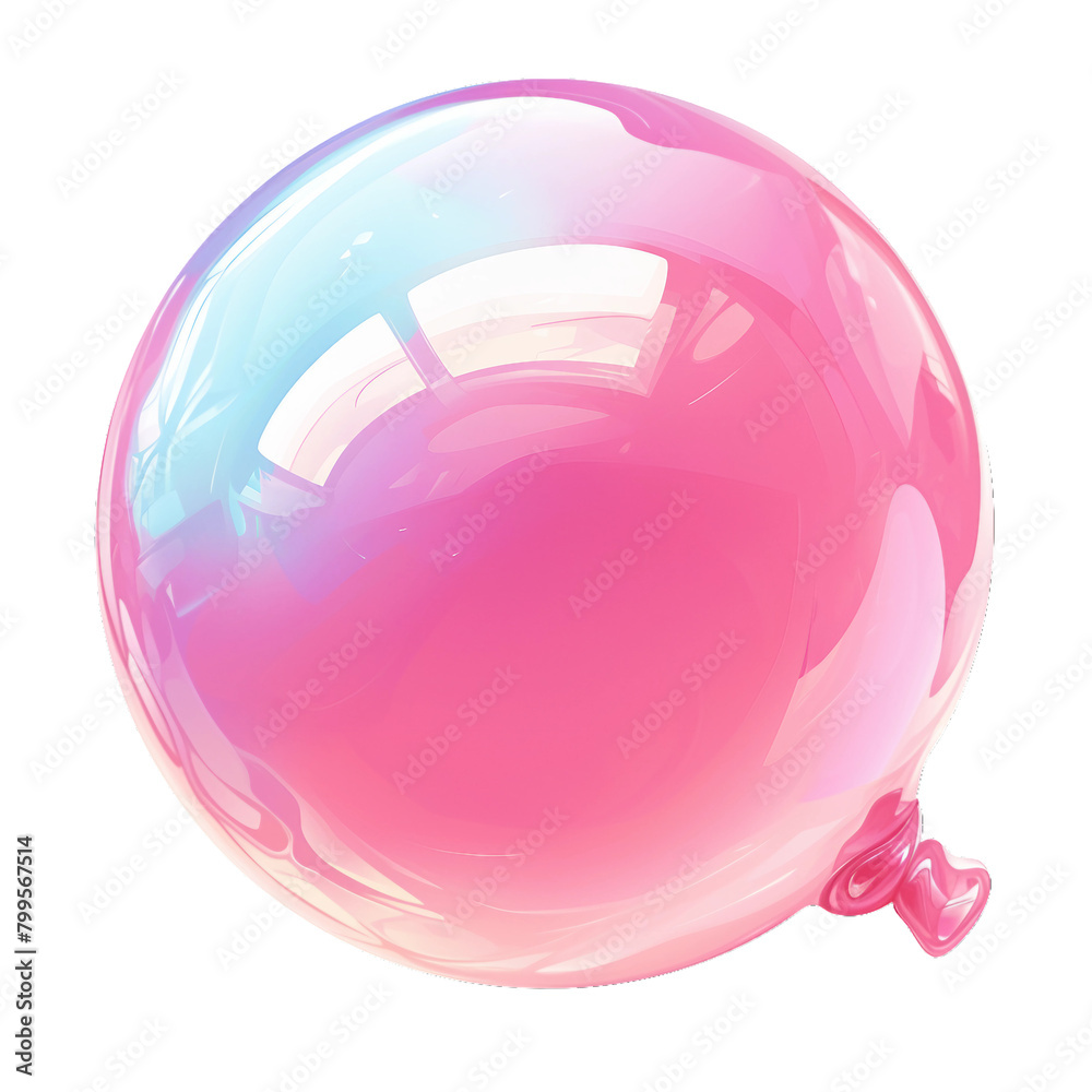 Bubble gum, PNG isolated white object Bubble gum, PNG isolated white object