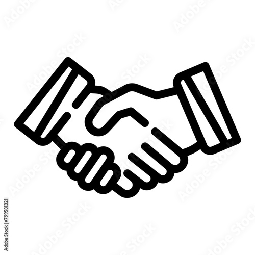 agreement outline icon