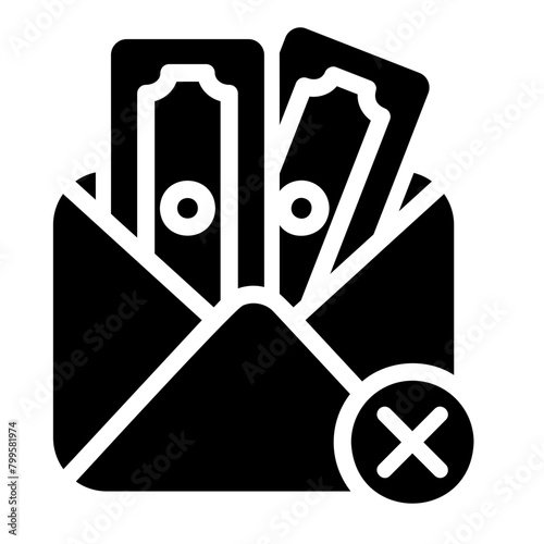 bribe glyph icon
