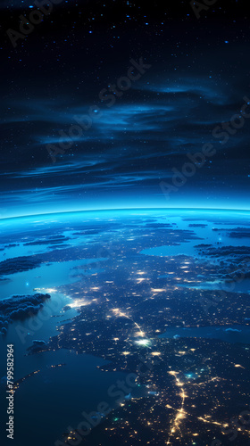 View of the Earth from space © jiejie