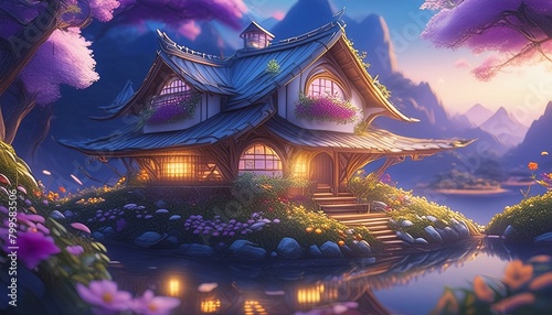 Beautiful Magical home is the most valuable things to live  photo