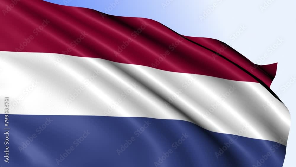 Netherlands Flag Loop Netherlands Flag Loop