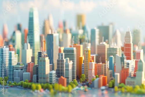 房地产城市建筑曼哈顿