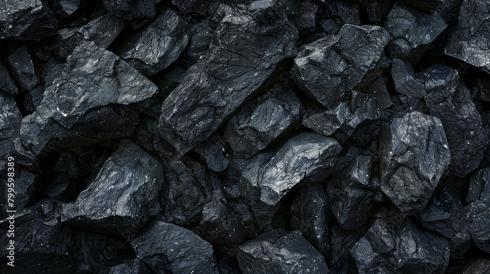 A pile of coal texture dark and rich with energy A pile of coal texture dark and rich with energy