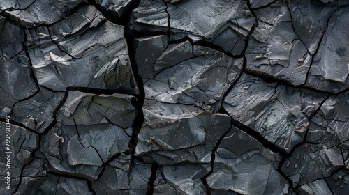 A parched earth s mosaic of cracked soil photo
