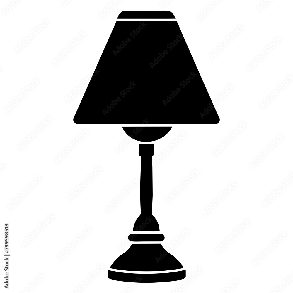 Obraz premium lamp isolated on white background
