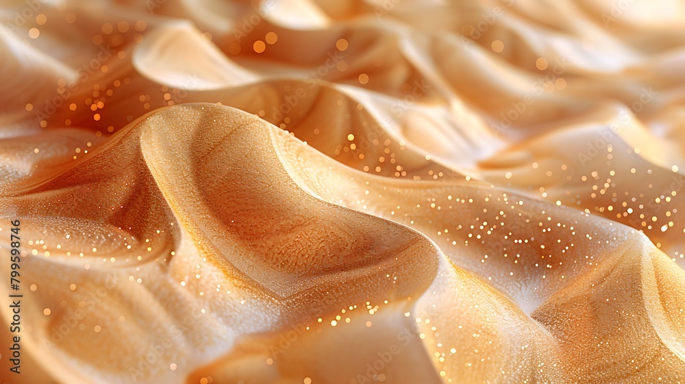Capture the serene beauty of sandy dunes in this abstract composition, where layers of beige and soft brown cross diagonally, resembling soft sand dunes, with detailed texture Capture the serene beauty of sandy dunes in this abstract composition, where layers of beige and soft brown cross diagonally, resembling soft sand dunes, with detailed texture