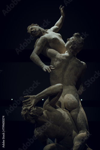 Rape of the Sabines, Giambologna, Accademia Gallery, Firenze, Florence, Italy photo