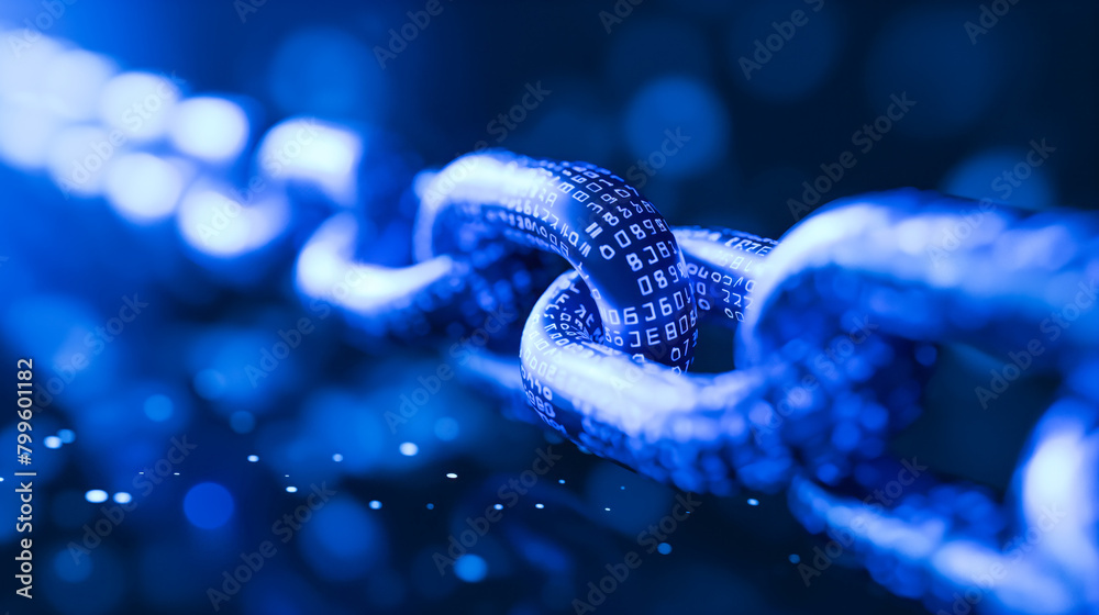 A Vision of Blockchain Technology Chain Encoded with the Language of the Digital Age. A Vision of Blockchain Technology Chain Encoded with the Language of the Digital Age.
