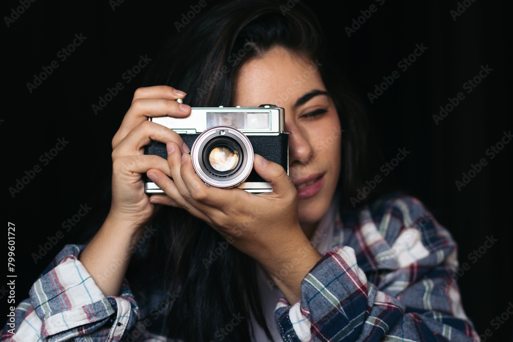 Taking Photos With Analog Camera