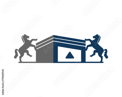 house and horse icon