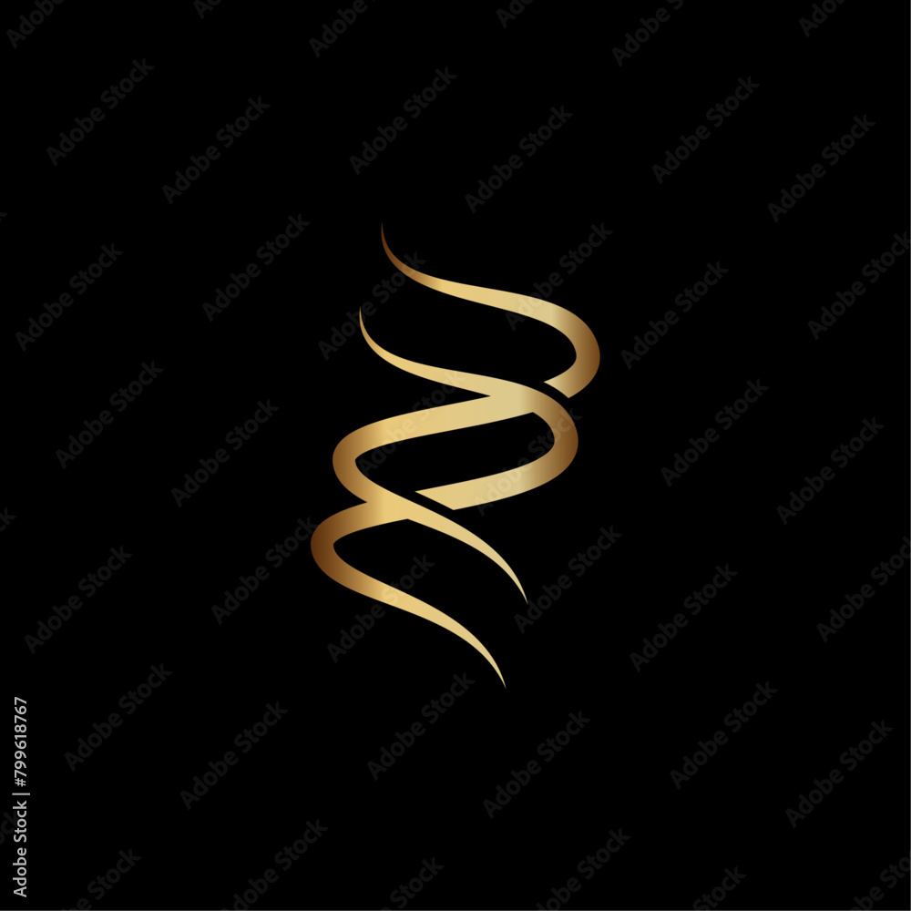Minimalist Luxury Initials ZZ Logo Minimalist Luxury Initials ZZ Logo