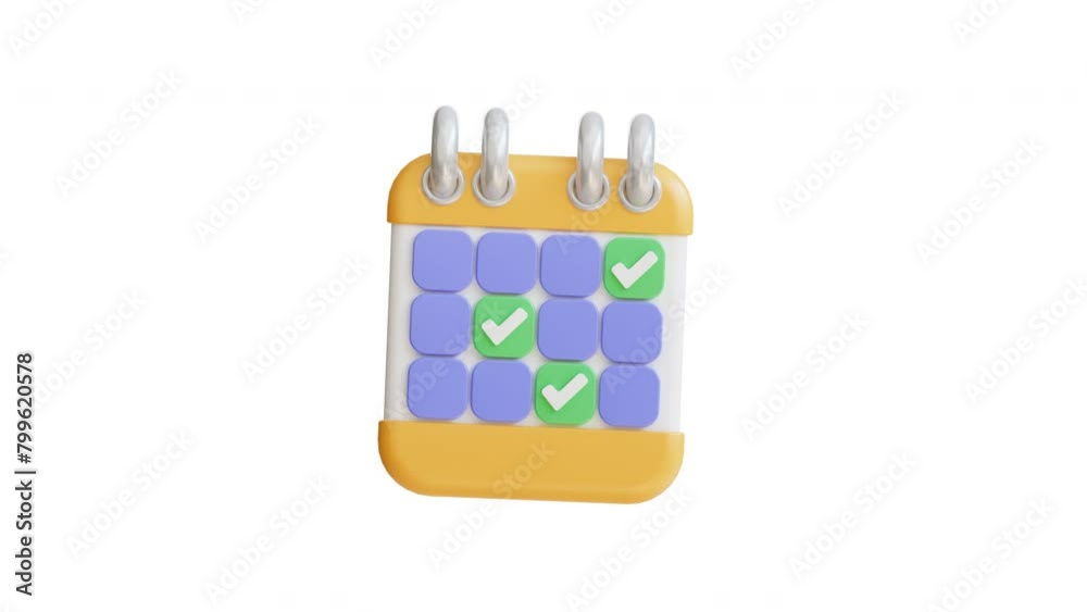 3D icon calendar with check mark suitable for time management, scheduling, organization, planning graphics, illustrating completed tasks, tracking progress. Transparant Background. Alpha Channel. 3D icon calendar with check mark suitable for time management, scheduling, organization, planning graphics, illustrating completed tasks, tracking progress. Transparant Background. Alpha Channel.