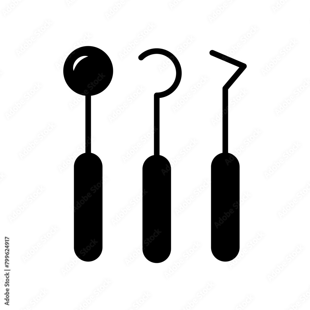 Dental icon template Dental icon template