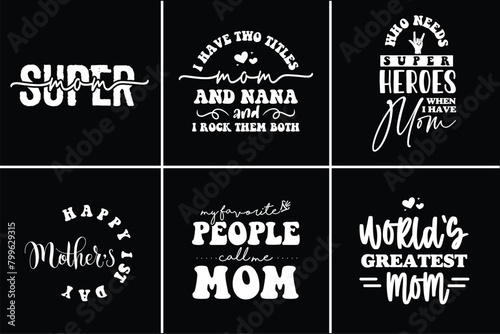 Mother Bundle T Shirt Design