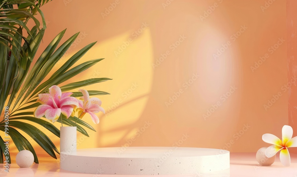 Natural ambiance, product podium mockup
Natural ambiance, product podium mockup