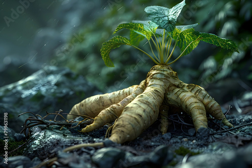 Unveiling the Enchanting Roots of Mandrake,Blue Cohosh,and Angelica Sinensis:Exploring their Medicinal and Mystical Allure photo