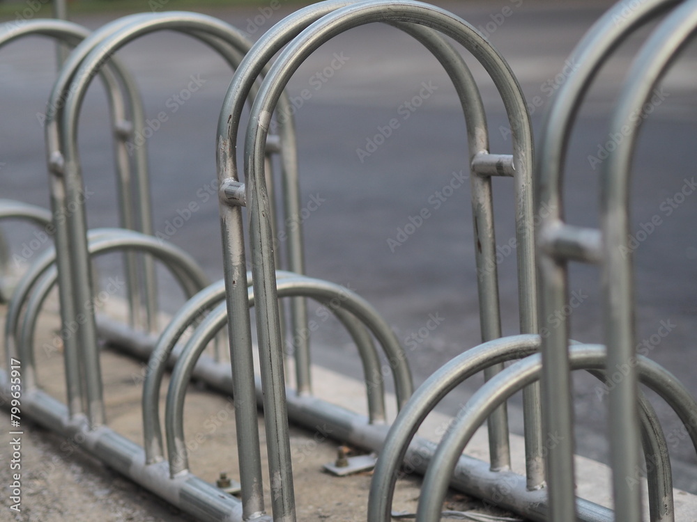 close up of metal bars