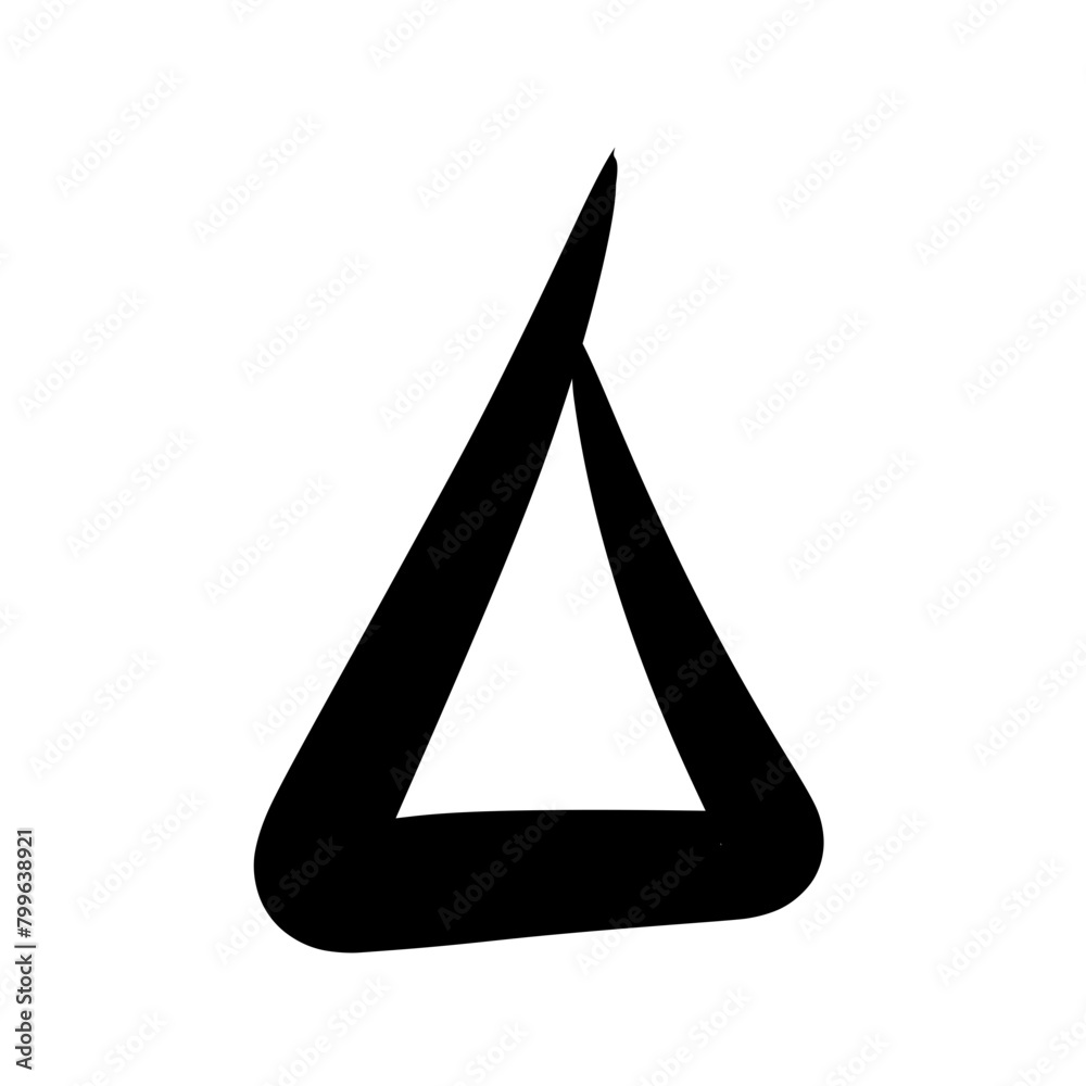 letter A logo icon letter A logo icon