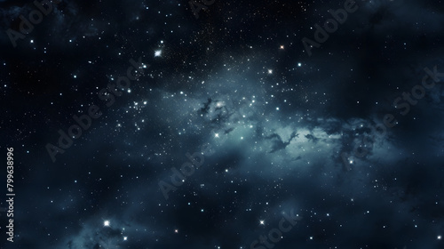 Digital dark scene with small stars abstract graphic poster web page PPT background